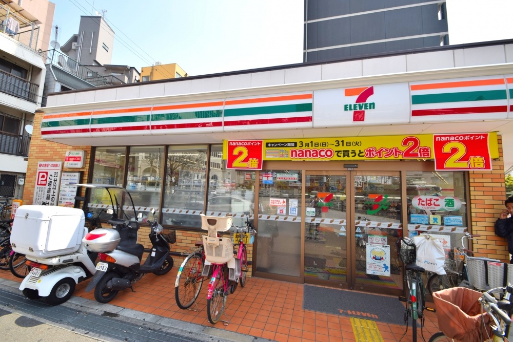 コンビニ　セブンイレブン　大阪寺田町２丁目店（コンビニ）まで483m
