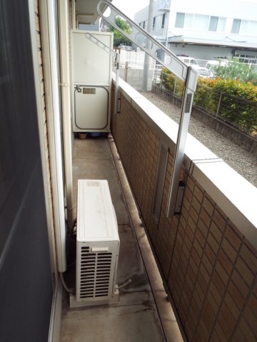 バルコニー　南西向き