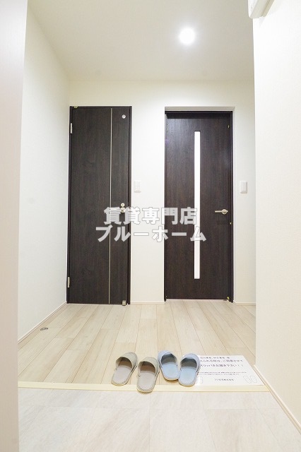 玄関　奥行きのある玄関！