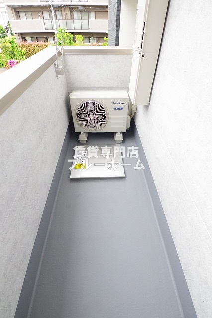 バルコニー　風通しの良いバルコニー！