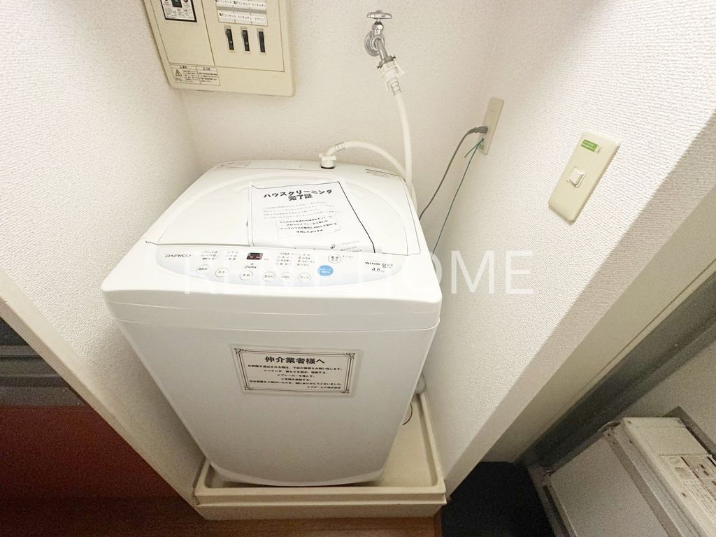 その他設備　室内洗濯機置場あります