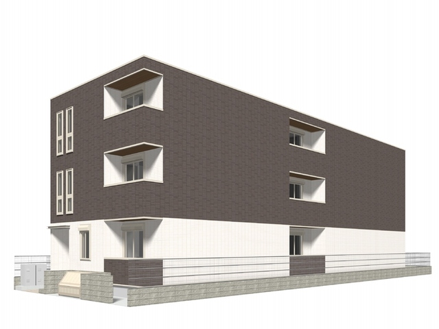 建物外観　建物パース