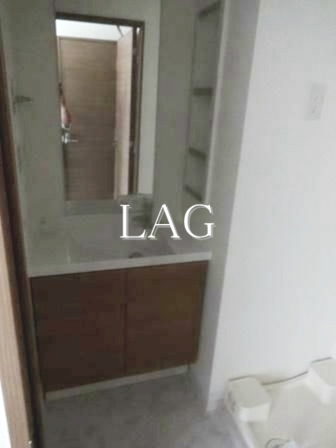 洗面設備　洗面台です。