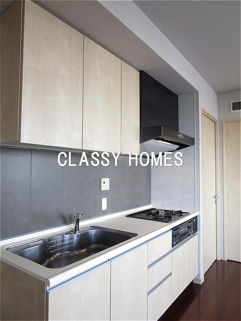 キッチン　2010年竣工ベルファース芝浦タワー：キッチン