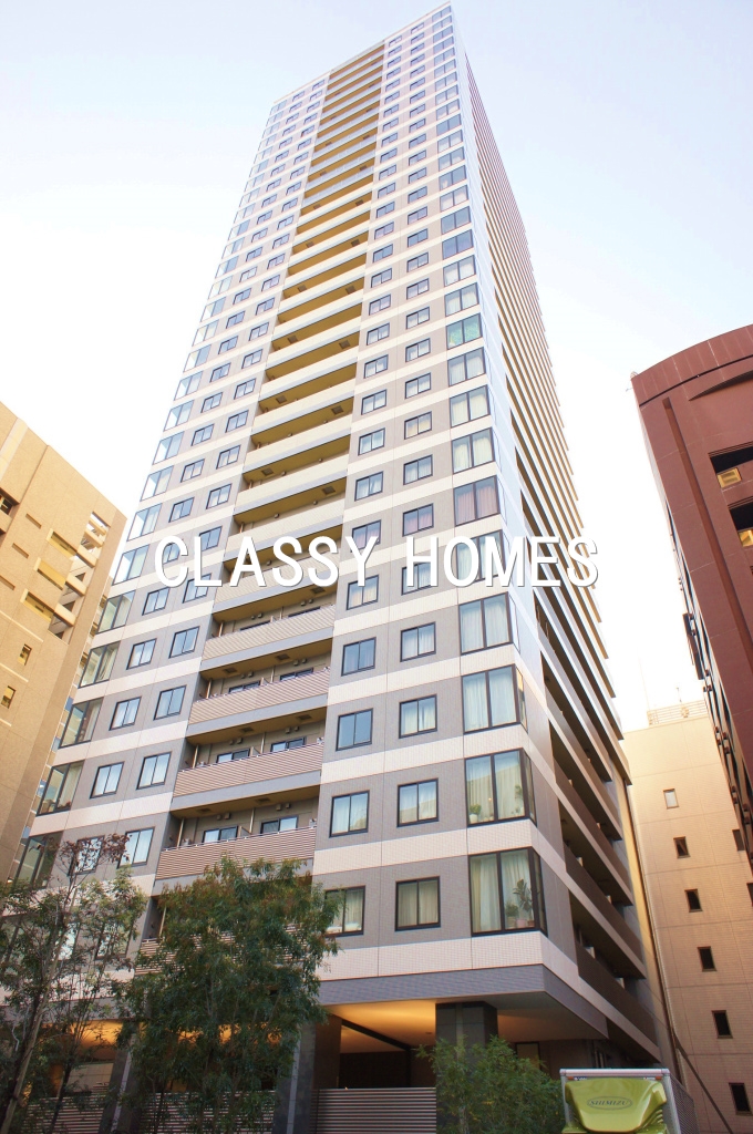 建物外観　2010年竣工ベルファース芝浦タワー：外観