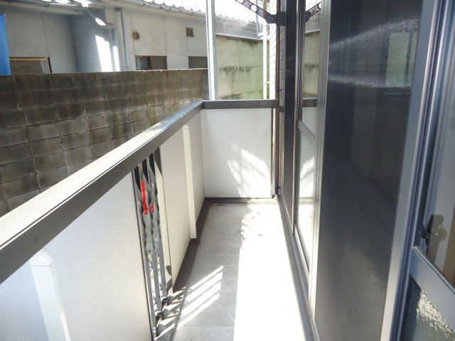 バルコニー　南東向き