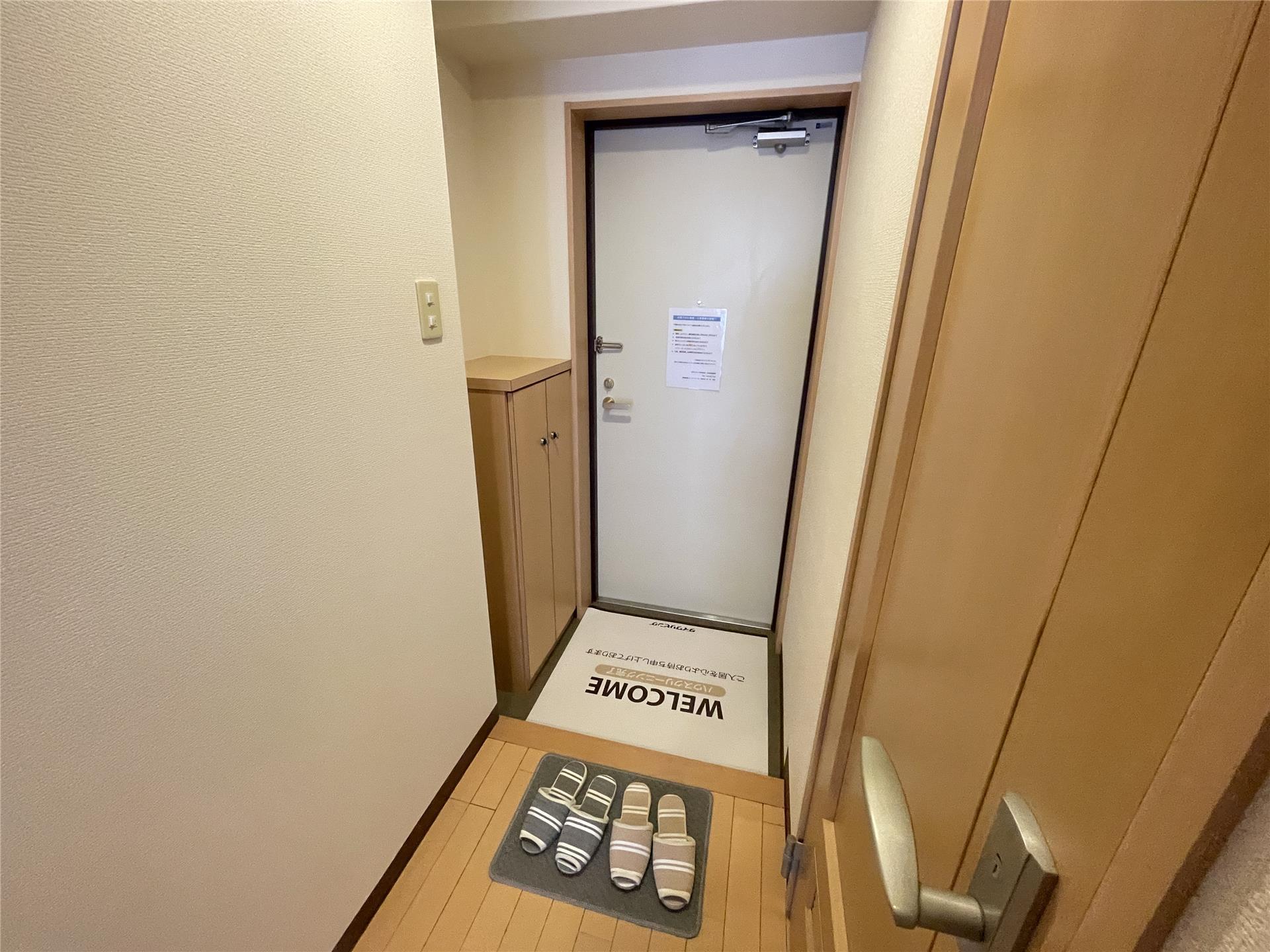 玄関　段差の少なく出入りのしやすい玄関♪