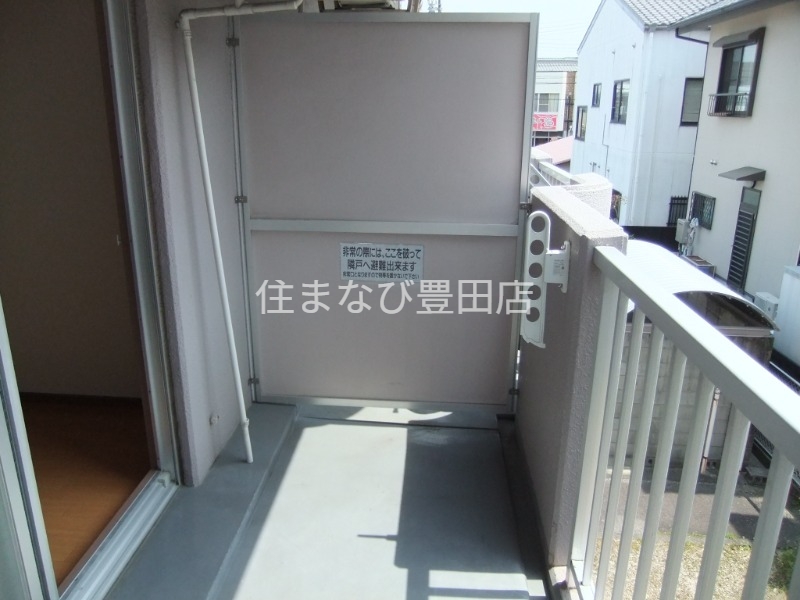 バルコニー　同型別部屋写真