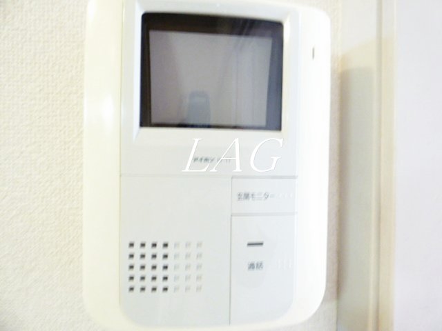 セキュリティ　モニター付きインターフォンです。
