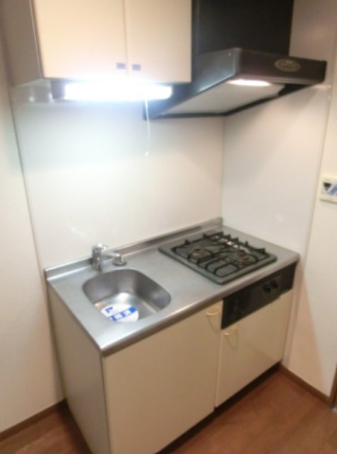 キッチン　★使いやすい二口コンロ、システムキッチン★