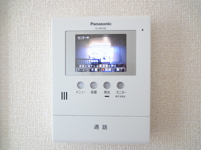 セキュリティ　ＴＶインターホンです。
