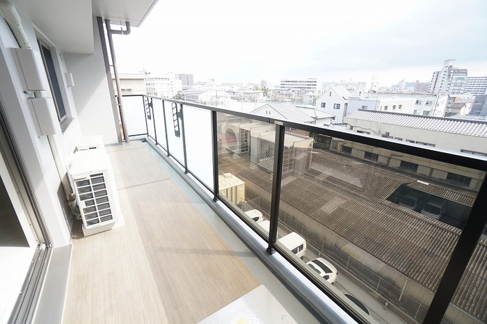 バルコニー　南向き