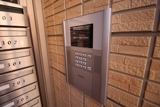 セキュリティ　前回募集時の写真です。現況優先