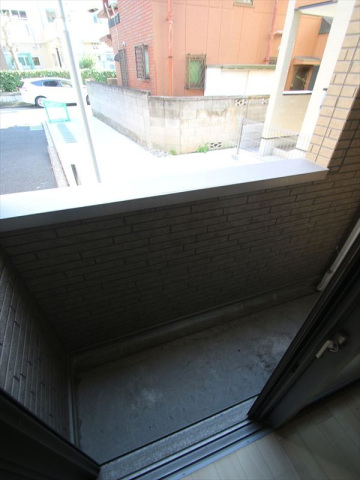 バルコニー　南向きのバルコニー