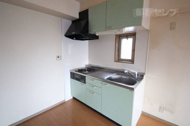 キッチン　グリル付きシステムキッチン