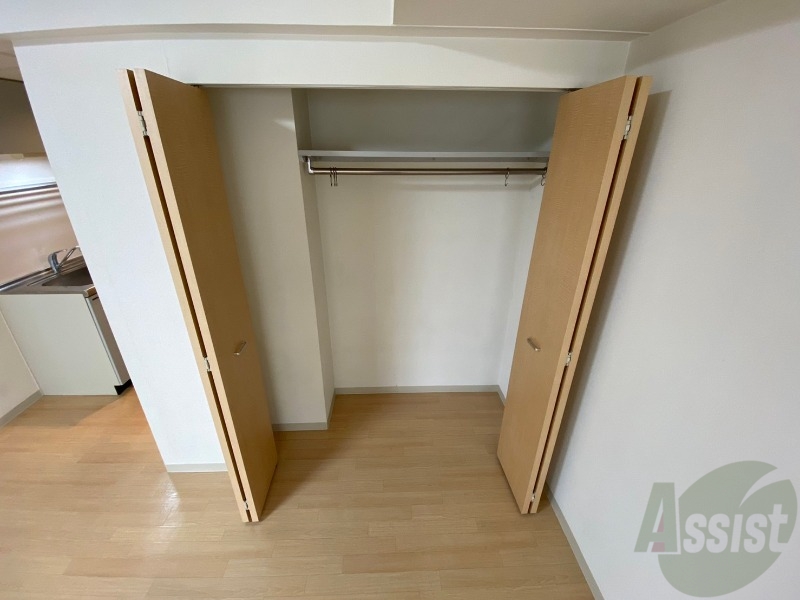 収納　クローゼットにもたくさん収納出来ますね！