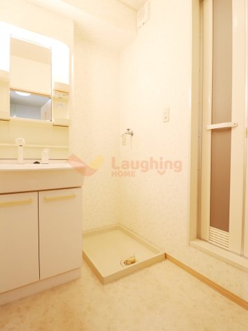 洗面設備　広い洗面スペース