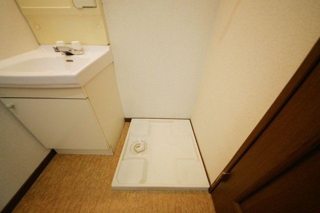 洗面設備　室内洗濯機置場