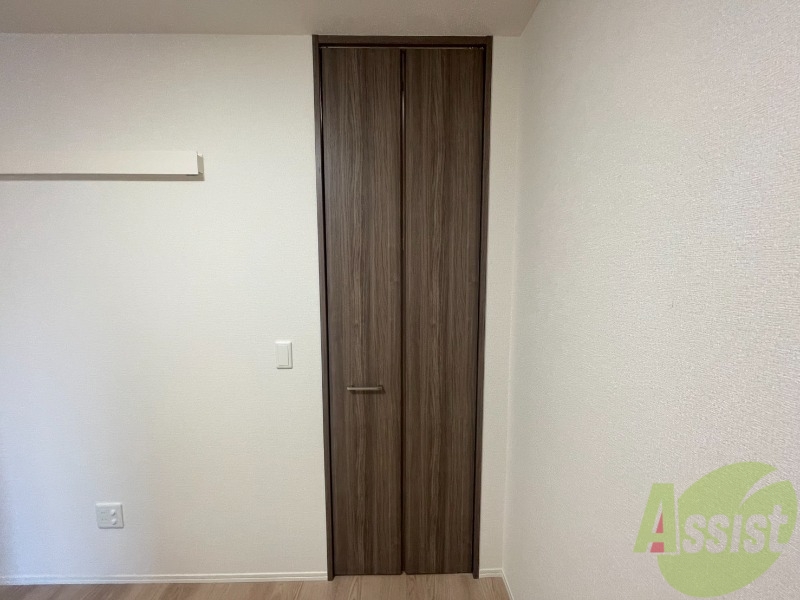 収納　ここに収納があります。収納があると部屋が広く使えます。