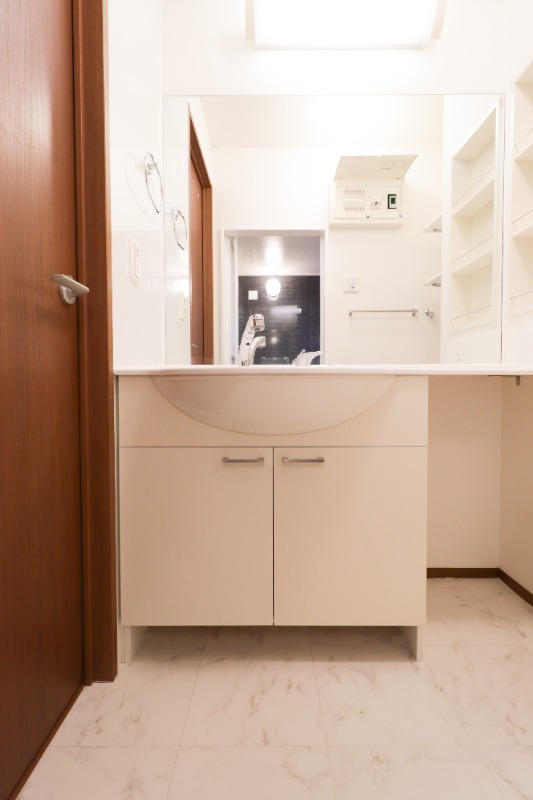 洗面設備　図面と現状に相違がある場合には現状を優先