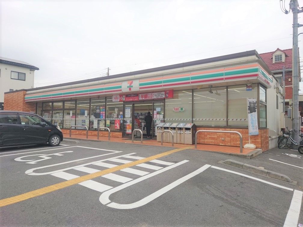 コンビニ　セブンイレブン 熊谷伊勢町店（コンビニ）まで510m