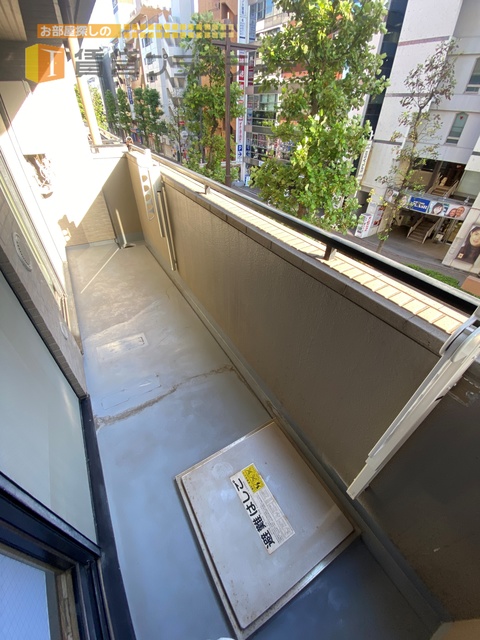 バルコニー　同タイプ別部屋の写真です