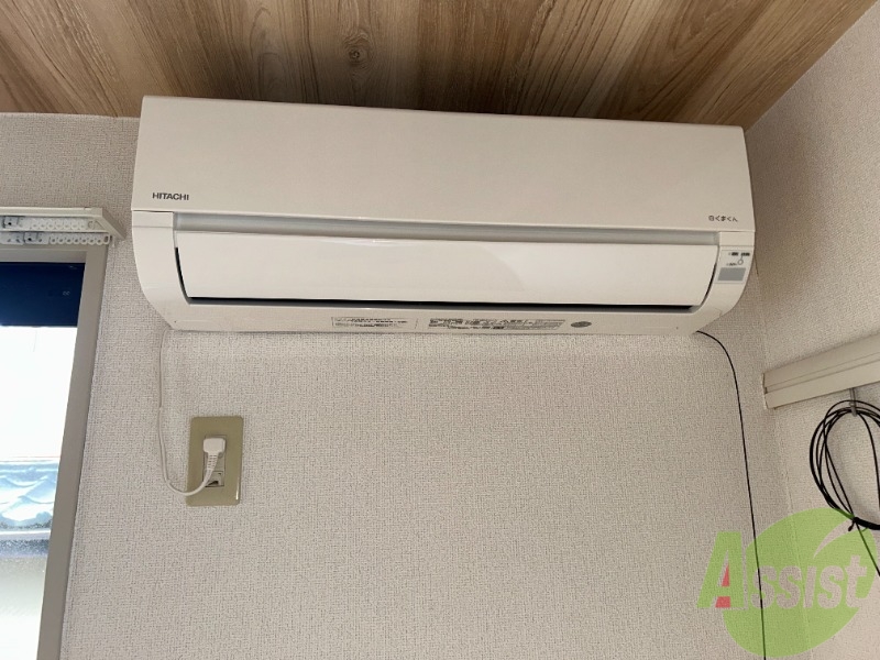 その他設備　エアコンは設置済みなので、入居後すぐにお使いいただけます。