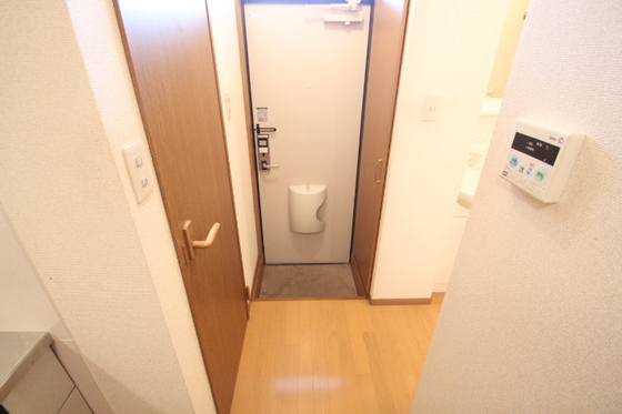 玄関　写真は別号室のものです。