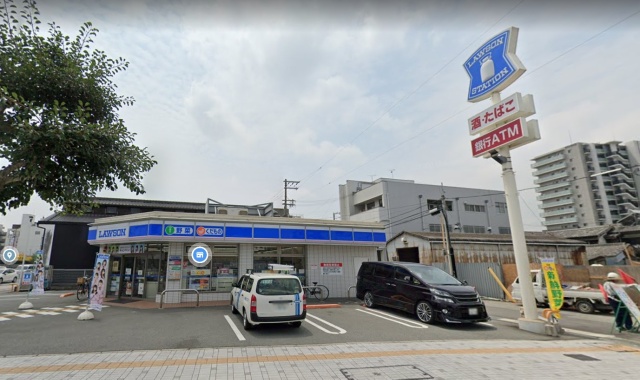 コンビニ　ローソン　福沢町店（コンビニ）まで153m