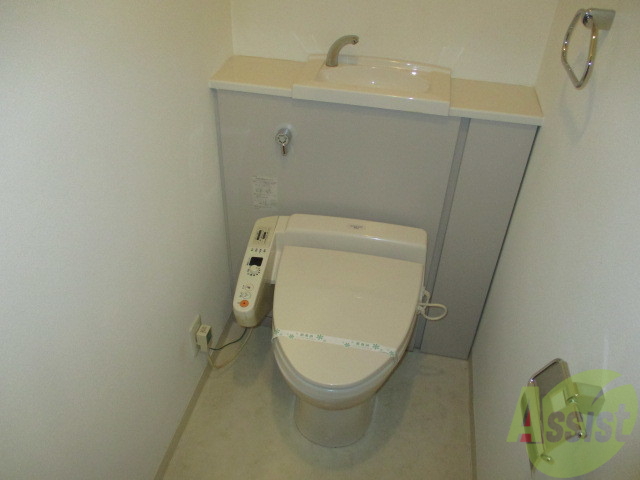トイレ　快適に使用できる、清潔感にこだわったトイレです。