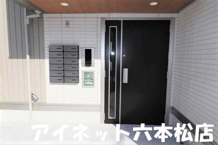 セキュリティ　オートロック付きで安心です。