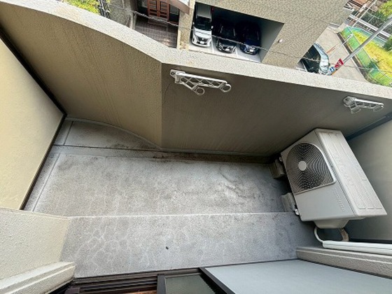バルコニー　※別部屋の写真です