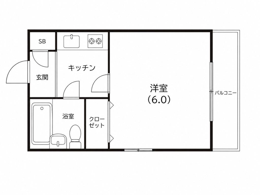 建物外観　間取図