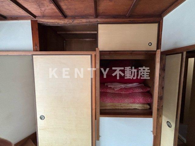 収納　収納があります