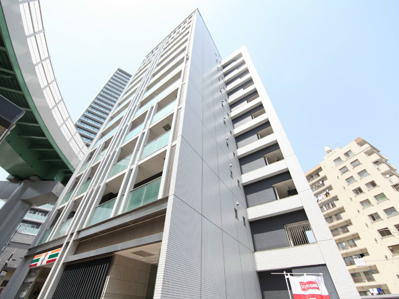 建物外観　外観　オートロック付　宅配ＢＯＸ付　防犯カメラ付