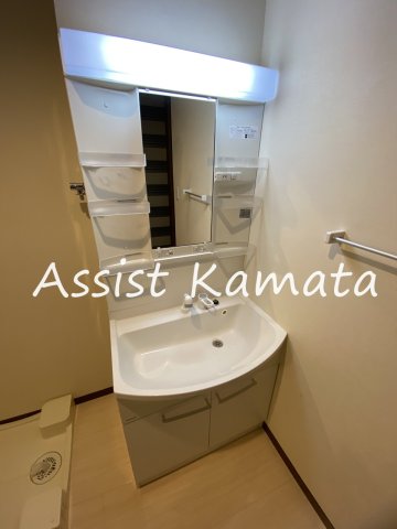 洗面設備　写真は同タイプの別号室です