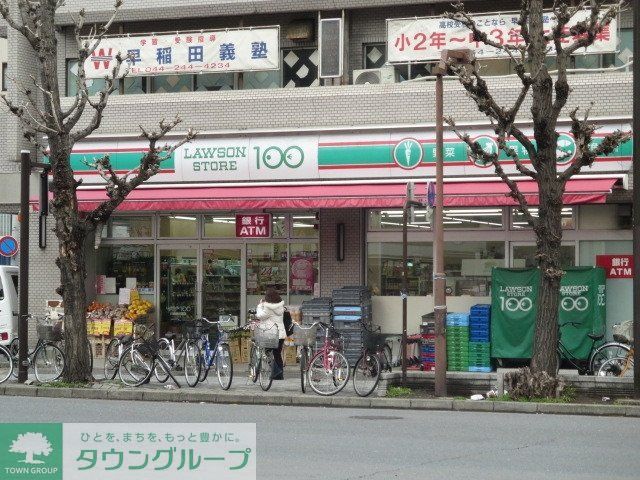 コンビニ　ローソンストア１００（コンビニ）まで36m