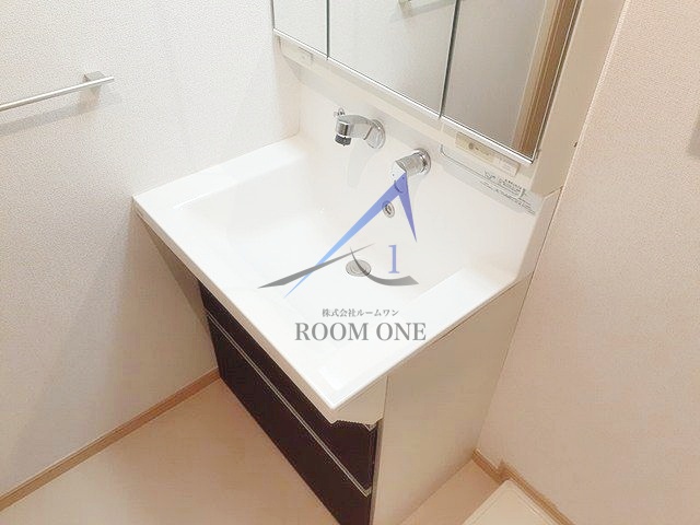 洗面設備　洗面台です。