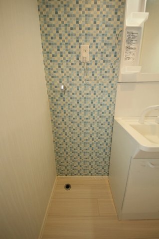 その他　室内洗濯機置場です