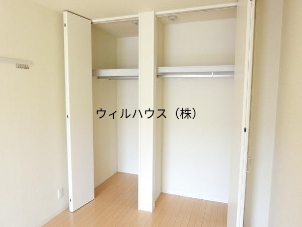収納　クローゼット！