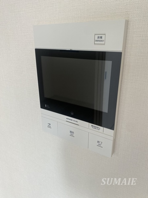 セキュリティ　TVモニター付きインターホンです★