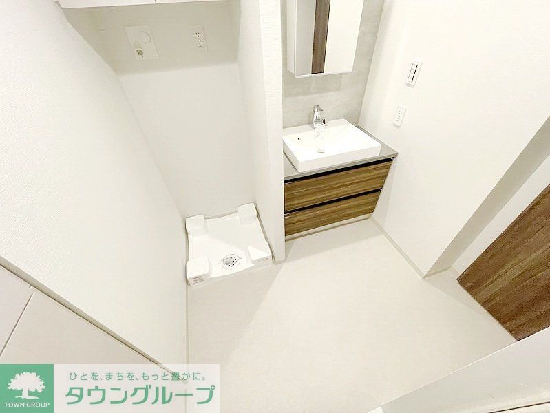 洗面設備　お問合せは(株)タウンハウジングレジデンス事業部までお問合…