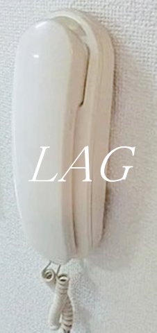 セキュリティ　インターホンです。