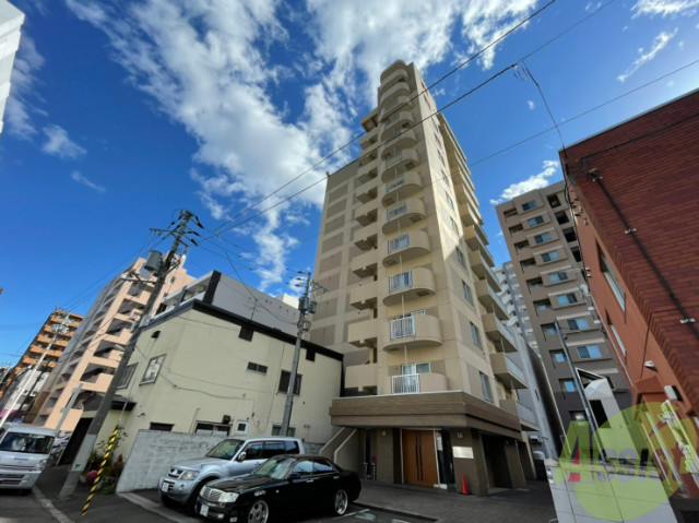 建物外観　札幌市中央区南２条西「パルクアレース・ダハイム」