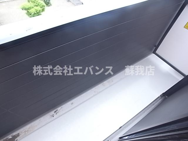バルコニー　陽当たり良好なバルコニーです