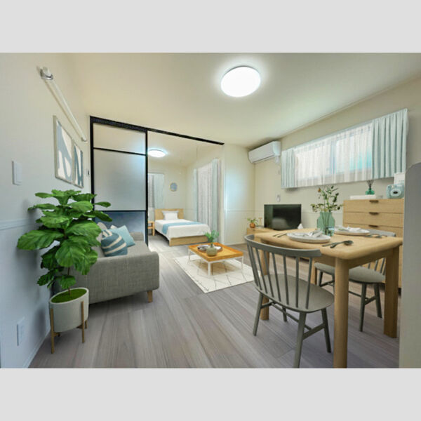 居室・リビング　※内蔵画像の家具はCGです。部屋には付属しません。