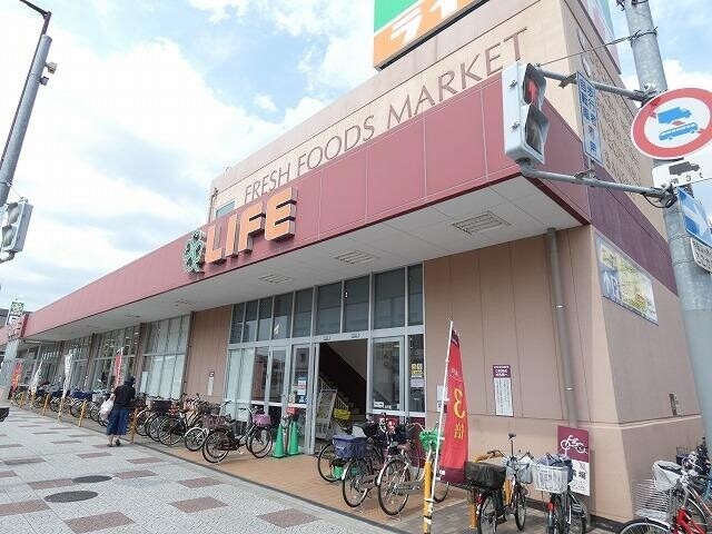 スーパー　ライフ（スーパー）まで955m