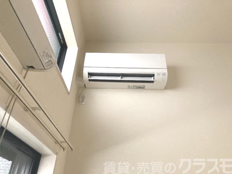 その他設備　エアコンは欠かせません♪