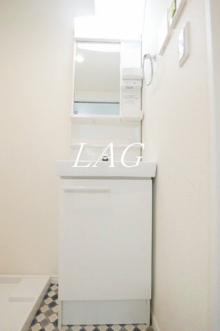 洗面設備　洗面台です。