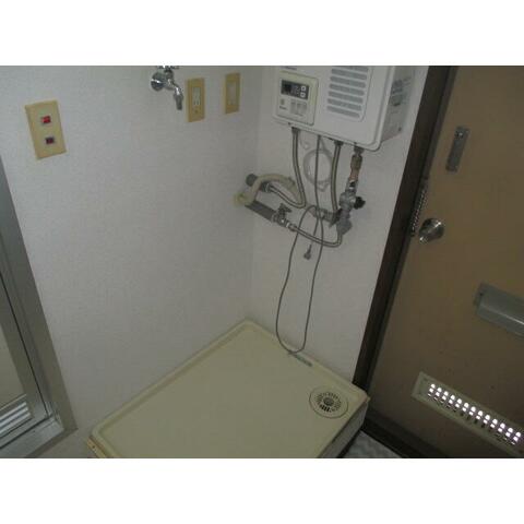その他設備　洗濯機置き場です